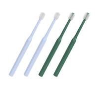 Alasum 4pcs Portable Cat Toothbrush Dog Toothbrushes Multi-functional Tooth Cleaning Non-slip Handle Plastic Tpe Comfortable Household Dental Care Kit