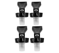 Alasum 4pcs Replacement Water Dispenser Spigot Handle Black Plastic Tap Handle Universal Compatibility Multipurpose Use for Home and Office Drink Fountains