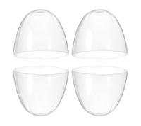Alasum 4pcs Reusable Baby Bottle Replacement Caps Lightweight Wide Neck Milk Feeder Lids for Feeding Bottles Dustproof and Sturdy Baby Accessories