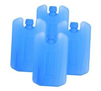 Alasum 4Pcs Reusable Ice Packs for Air Conditioner Coolers Ice Pack for Outdoor Ice Preservation Portable Sky-blue Ice Crystal Box for Picnics Camping