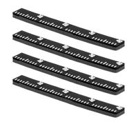 Alasum 4pcs Self-adhesive Silicone Tennis Racket Weight Replacement Strips 4g Balance Pads for Racquet Head Adjustment, Tennis Racket Accessory for Enhanced Swing Control and Stability