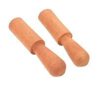 Alasum 4pcs Tibetan Singing Bowl Mallet Lightweight Wooden Striker for Meditation Yoga and Relaxation Accessory for Sound Bowls Wide for Various