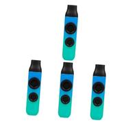 Alasum 4sets Kazoo Musical Instrument for Boy Girl and Beginners Easy to Play Double Hole Kazoo Gradient for Music Performance and Guitar Accompaniment