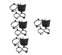 Alasum 4sets Microphone Isolation Shield Windscreen Portable Vocal Booth Mic Accessories for Recording Microphone Mic Shield Sheild for Music Studio Use