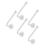 Alasum 5 Pcs Acrylic Wall Scrunchie Holders for Hair Accessories and Jewelries, Adhesive Scrunchy Sticks Organizer Display Stand, Stylish and Simple Design and Female