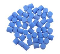 Alasum 50 Pcs Ant Nest Accessories Ants Farming Tools Water Feeder Habitats Plug Feeding Sponge Plug Moisture Control Sponge Test Tube Stopper Blue