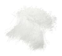 Alasum 5000pcs Snap Lock Pin Plastic Fasteners Round Disposable Tags Loop Fasteners Can Be Applied by Hand for Hanging The Tags of Different Items in Retail Store