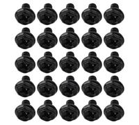 Alasum 500pcs Black #6-32x6mm PC Case Screws with Smooth Outer Coating, Hot-dip Galvanized Material, Simple Mounting Process and Stable Bearing Capacity for Hardware Mounting and Repair