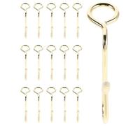 Alasum 50pcs Multi Hanger Clothes Hanger Hook Connector for Business Suits and Accessories, Stainless Steel with Quick Installation and Space Saving Design, for Small Wardrobes