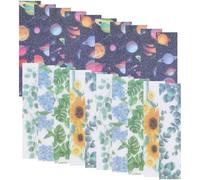 Alasum 50pcs Sensory Reduction Stickers with Grainy Texture and Improved Concentration, Peva Material Portable Calming Strips for School and Boring Situations