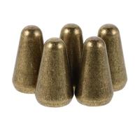 Alasum 5pcs Brass Guitar Switch Cap 3/5-way Electric Guitar Replacement Parts Sturdy Metal Toggle Knob Covers for Tremolo Arm Pickup Switch Performance Accessories