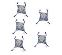 Alasum 5pcs Buddha Sound Bowl Pad Decorative Bowl Mat for Buddhist Protective Holder for Zen Meditation Nepal Style Religious Cushion Color