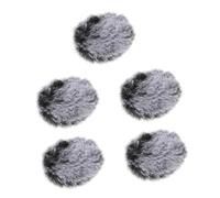 Alasum 5pcs Microphone Windscreen Cover Blowout Mic Cover for Microphone Wind Muff Suitable for Fluffy