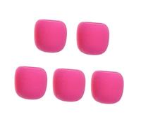 Alasum 5pcs Pink Microphone Sponge Covers Windshield Foam Mic Covers for Handheld Microphones, Noise Reduction Accessories Suitable for Broadcasting and Ktv