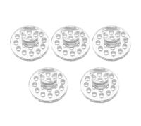 Alasum 5pcs round Acrylic Coral Frag Plugs for Aquarium Coral Rack Holder Suitable for Growth and Cultivation in Reef Tanks