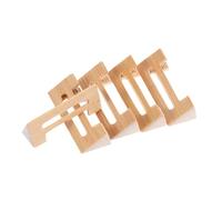 Alasum 5pcs Sanxian Bridge Replacement: Aged Bamboo Professional Chinese Instrument Part - Tone Enhancement for Traditional Folk Music