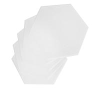 Alasum 5pcs Self-adhesive Polyester Fiber Sound Insulation Panels for Ktv Recording Studios and Home Offices Noise Reduction and Acoustic Treatment
