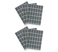 Alasum 6 Sheets Self-adhesive Micro Landscape Solar Panel Stickers with Lifelike Textures for Roof Designs and Architectural Sandbox Model Accessories