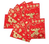 Alasum 60pcs Year the Snake Red Envelopes Paper Red Packets with Cartoon Snake Design for 2025 Chinese New Year Celebrations, Gifting Special Blessings and Spreading Joy at Joyous