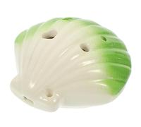 Alasum 6holes Shell Ocarina C-tune Ceramic Musical Instrument for Beginner Boys and Girls Unique Music Learning Toy for Boy Girl Portable Handheld Ocarina