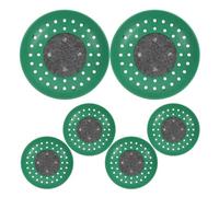 Alasum 6pcs Plastic Pigeon Nesting Bowls with Egg Trays for Breeding and Hatching, Sturdy Bird Nest Bowls Suitable for Racing Pigeons and Doves in Aviaries