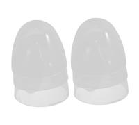 Alasum 6pcs Wide Bottle Cap Replacement Milk Jug Lids for Plastic and Glass Jars Protective Dustproof Covers for Travel and Home Use