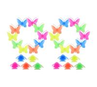 Alasum 78pcs Cute Bike Wheel Spoke Accessories, Plastic Butterfly and Fish Shaped Beads, Easy Clip-on Installation for Tricycles and Balance Bikes, Encourages Creativity