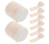 Alasum 8 Rolls Elastic Sports Wraps with Hook and Loop Closure Breathable Striped Design for Ankle Knee Wrist Lightweight Flexible Compression Tape for Injury Prevention