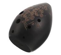 Alasum 8hole Beginner Ocarina Pottery Clay Traditional Chinese Instrument Wind Flute for Learning Practice Music
