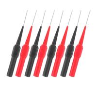 Alasum 8pcs Multimeter Piercing Needle Test Probes with Stainless Steel Tips and Plastic Handles for Automotive Repair and Electrical Tests Featuring Stable Characteristics and Great