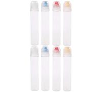 Alasum 8pcs Plastic Squeeze Bottles for Condiment Dispensing with 72ml Capacity Easy to Control Dose and Good Sealing Effect for Sandwiches and Random Color