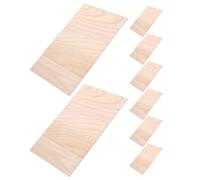 Alasum 8pcs Reusable Wooden Taekwondo Breaking Boards for Martial Arts Training and Performance Thick Beige Practice Equipment for Adults for Group Classes and Continuous Practice