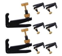 Alasum 8pcs Violin Tuner Metal Fine Tuners String Adjuster Tuning Tools for Violin Use