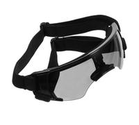 Alasum Adjustable Dog Puppy Sunglasses for Eye Protection UV Blocking Goggles with Nose Bridge and Ear Loops Comfortable Fit for Various Breeds Stylish Black Shades for Outdoor Use