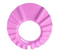 Alasum Adjustable Waterproof Shower Cap for Bathing, Ultra-light Sturdy Eva Material with Plastic Snap Buttons, for Newborns and Pink Shampoo Hat