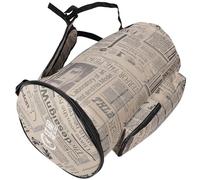 Alasum African Drum Carry Backpack 10 Inch Hand Drum Bag with Thick Sponge and Waterproof Canvas Large Capacity Shoulder Straps Design Easy Open Carrying Musical Instrument Accessory