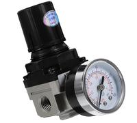Alasum Air Compressor Regulator with Psi Pressure Gauge Aluminum Alloy and Copper Construction Internal Thread Npt for Easy Installation Suitable for Pneumatic Tools Industrial and DIY