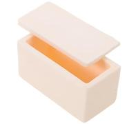 Alasum Aluminum Oxide Crucible with Cover for Laboratory Use, Semicircular Boat Shape, High Resistance to Warping and Cracking, Suitable for Smelting and Analytical Work in Lab