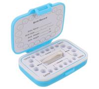 Alasum and Labeled Tooth Box with Sections Keepsake Specific Holders Storage Memory Lost Teeth Hair for Home Display Or Travel
