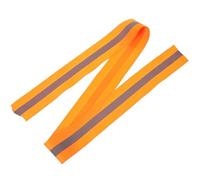 Alasum Athletics Finish Rope for Warning Areas and Track Victory, Orange Polyester Ribbon Easy Installation and Smooth Surface, for Identifying The Edge of Run in Sports Events