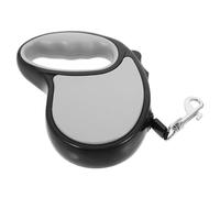 Alasum Automatic Retractable Dog Leash Sturdy Black Plastic Design with Braking System 5m and Telescopic Traction Rope for Small and Medium-sized Pets for Daily Walks and Training