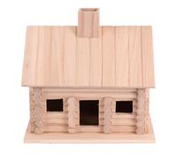 Alasum Bird Nest, Comfortable Living Place and Creative Wooden Sturdy Base Delicate Decor Birdhouse Ornament for Parrots and Birds for Garden Decoration and Home Adornment