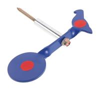 Alasum Blue Metal Bird Shooting Target - Self-Resetting Steel Spinner with Stake Mount - Backyard Marksmanship Training Aid for Outdoor Practice