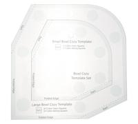 Alasum Bowl Cozy Pattern Template Quilting Templates Acrylic Not Easy to Deform Exercise Hands-on Skills for Home and Clothing Store Sewing