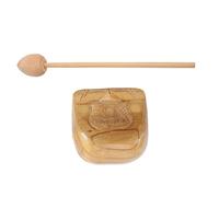 Alasum Buddhist Wooden Knocker Percussion Instrument Wooden Fish Plaything for Musical Education and Cognitive Development Ergonomic Design Sound