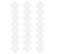 Alasum Canvas Sheets and White 8x8cm 30 Pcs Cross- Mesh Smooth Easy to Cut for Embroidery Crafting and Darning Projects