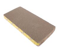 Alasum Cat Scratch Board Corrugated Scratching Board Safe Claw Grinding Teasing Feather Can Be Placed Anywhere in Your Home for Cats and Kittens
