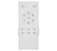 Alasum Ceiling Fan Remote Control Replacement Suitable for Bedroom and Living Room Size 14x6x2.2cm with Light Dimmer, Wireless Handheld Fan Light Remote, Plastic Material