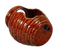 Alasum Ceramic Jar Water Fountain with Flowing Water Ornaments for Indoor Tabletop Use Featuring Rustic Design and Cascading Waterfalls for Yoga Living Room