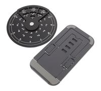 Alasum Circle of Fifths Guitar Chord Trainer with Aluminium Alloy and Plastic Lightweight Design, Portable Music Theory Wheel for Beginners and Students, Quick Scale Progression Practice